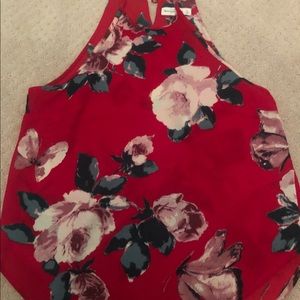 Abercrombie Red Tank Top